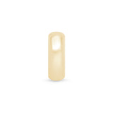 Bubble Hoop Illusion Ear Cuff Earring in Solid 14k Yellow Gold