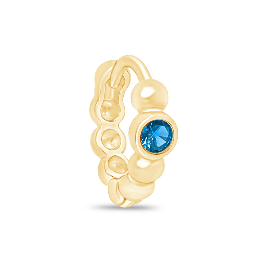 Blue Topaz Beaded Hoop Earrings Estella Collection #product_description# 18524 14k Birthstone Birthstone Earrings #tag4# #tag5# #tag6# #tag7# #tag8# #tag9# #tag10#