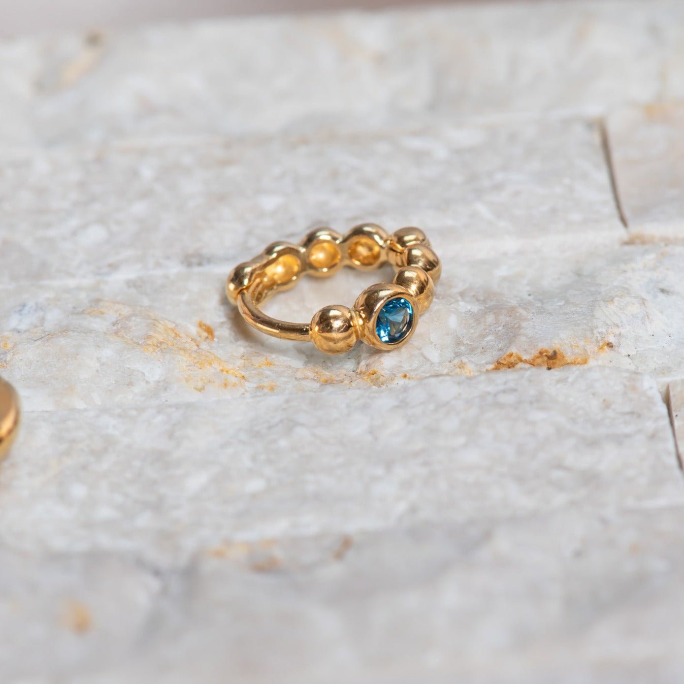 Blue Topaz Beaded Hoop Earrings Estella Collection #product_description# 18524 14k Birthstone Birthstone Earrings #tag4# #tag5# #tag6# #tag7# #tag8# #tag9# #tag10#