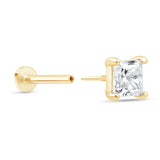 Cubic Zirconia Princess Cut Earring in Solid 14k Yellow Gold Earrings Estella Collection #product_description# 18589 new New Arrivals test test mechanic #tag4# #tag5# #tag6# #tag7# #tag8# #tag9# #tag10#