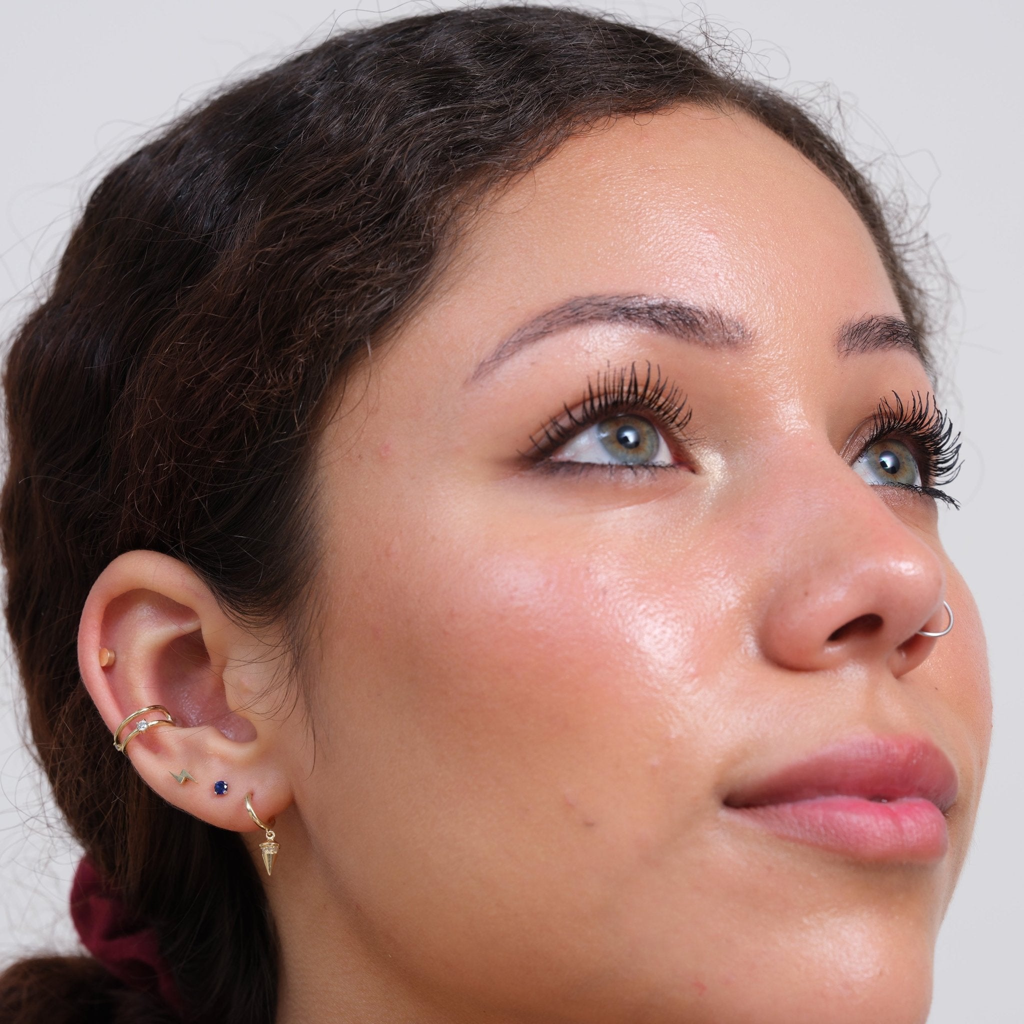 Diamond Spike Charm Illusion Hoop Ballback Earring Earrings Estella Collection #product_description# 18473 14k Birthstone Birthstone Earrings #tag4# #tag5# #tag6# #tag7# #tag8# #tag9# #tag10#