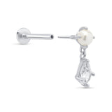 Pearl & Marquise Drop Flat Back Stud in Solid 14k White Gold Earrings Estella Collection #product_description# 18584 new New Arrivals test test mechanic #tag4# #tag5# #tag6# #tag7# #tag8# #tag9# #tag10#