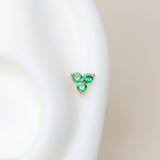 Emerald Trinity Cluster Flat Back Stud Earrings Estella Collection #product_description# 18077 14k Birthstone Birthstone Earrings #tag4# #tag5# #tag6# #tag7# #tag8# #tag9# #tag10# 5MM