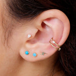 Turquoise Cabochon Flat Back Stud Bezel Earrings Estella Collection #product_description# 17921 14k Birthstone Birthstone Earrings #tag4# #tag5# #tag6# #tag7# #tag8# #tag9# #tag10# 5MM