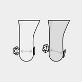 Flat Back Earring Post in Solid 14k Gold - Internally Threaded Estella Collection #product_description# 14k Flat Back Stud Earrings Ready to Ship #tag4# #tag5# #tag6# #tag7# #tag8# #tag9# #tag10# 14k Yellow Gold 5MM