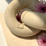 Mama Necklace in Solid 14k Yellow Gold