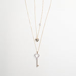 Bubble Heart and Diamond Station Necklace Necklaces Estella Collection #product_description# 18209 14k Colorless Gemstone Diamond #tag4# #tag5# #tag6# #tag7# #tag8# #tag9# #tag10#