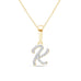Cursive Diamond Initial Necklace - K Necklaces Estella Collection #product_description# 18557 14k Diamond Gemstone #tag4# #tag5# #tag6# #tag7# #tag8# #tag9# #tag10# 14k Yellow Gold