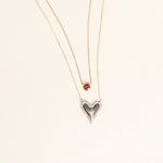 Garnet Station Necklace Bezel Set in 14k Gold Necklaces Estella Collection #product_description# 18400 14k Birthstone Garnet #tag4# #tag5# #tag6# #tag7# #tag8# #tag9# #tag10# 3MM