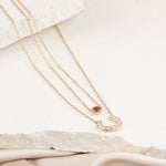 Ruby Station Necklace Bezel Set in 14k Gold Necklaces Estella Collection #product_description# 18413 14k Birthstone Gemstone #tag4# #tag5# #tag6# #tag7# #tag8# #tag9# #tag10# 3MM