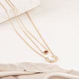 Ruby Station Necklace Bezel Set in 14k Gold Necklaces Estella Collection #product_description# 18413 14k Birthstone Gemstone #tag4# #tag5# #tag6# #tag7# #tag8# #tag9# #tag10# 3MM