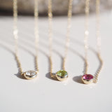 Ruby Station Necklace Bezel Set in 14k Gold Necklaces Estella Collection #product_description# 18413 14k Birthstone Gemstone #tag4# #tag5# #tag6# #tag7# #tag8# #tag9# #tag10# 3MM