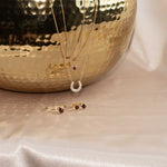 Ruby Station Necklace Bezel Set in 14k Gold Necklaces Estella Collection #product_description# 18413 14k Birthstone Gemstone #tag4# #tag5# #tag6# #tag7# #tag8# #tag9# #tag10# 3MM