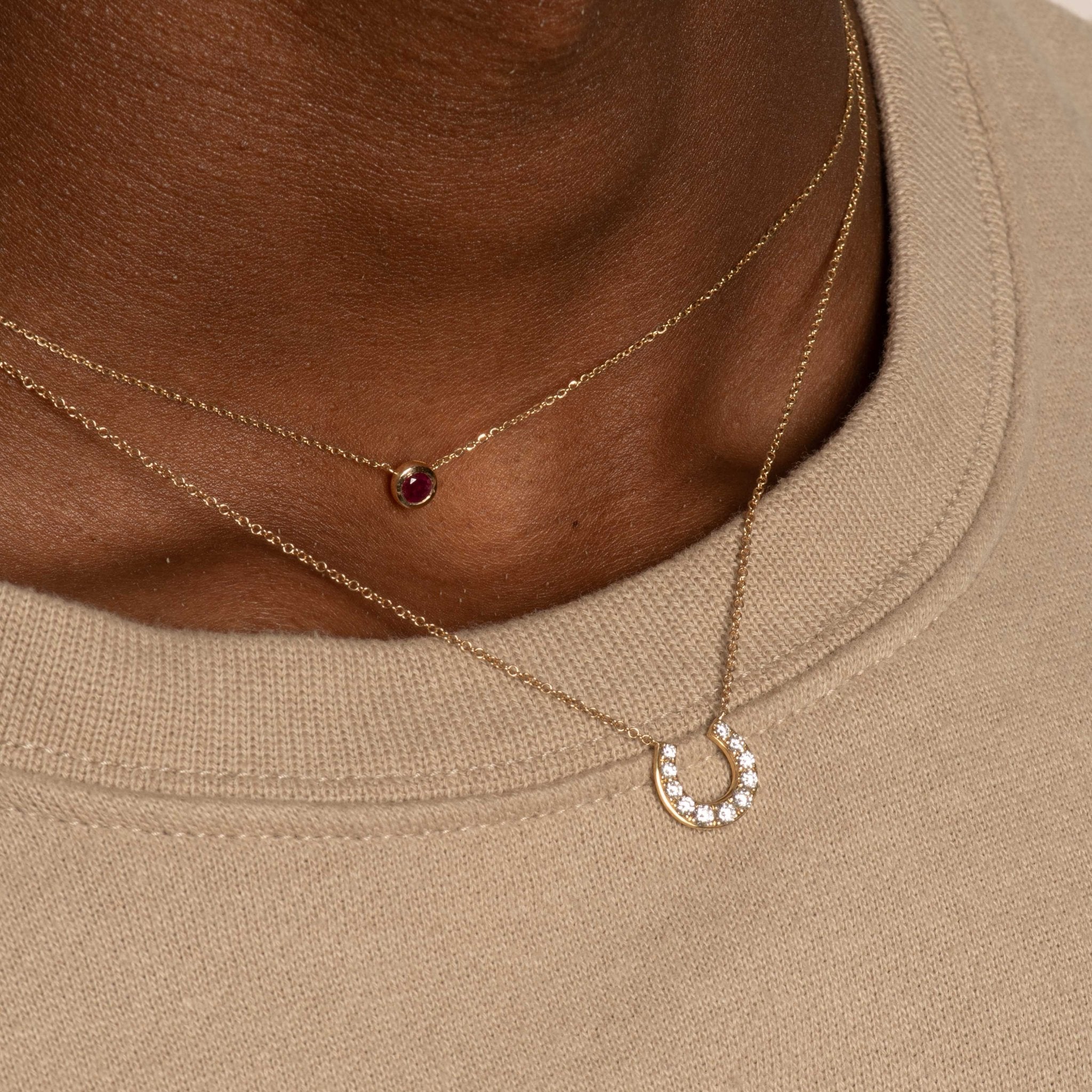 Ruby Station Necklace Bezel Set in 14k Gold Necklaces Estella Collection #product_description# 18413 14k Birthstone Gemstone #tag4# #tag5# #tag6# #tag7# #tag8# #tag9# #tag10# 3MM