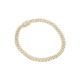 Classic Diamond Cuban Chain Bracelet Bracelets Estella Collection #product_description# 18036 14k Chain Bracelets Diamond #tag4# #tag5# #tag6# #tag7# #tag8# #tag9# #tag10#