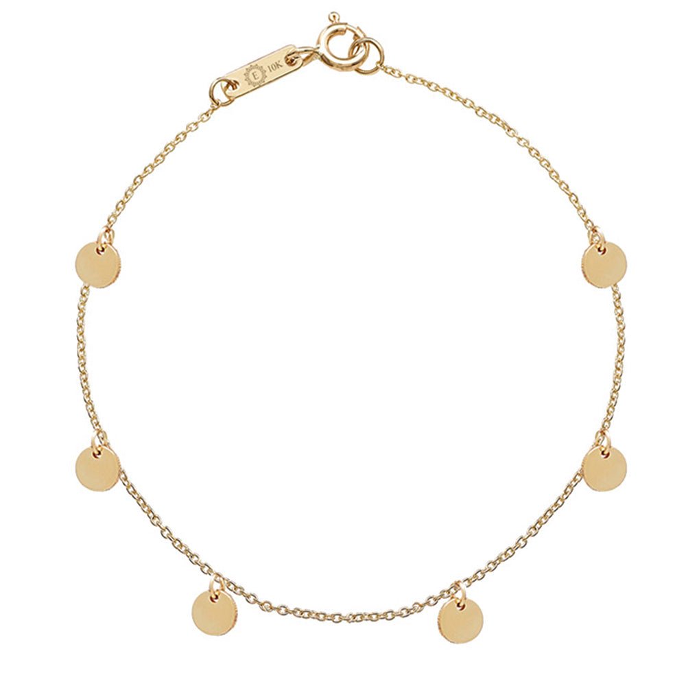 Coin Station Bracelet Bracelets Estella Collection #product_description# 17663 10k Chain Bracelets Mother's Day Gifts #tag4# #tag5# #tag6# #tag7# #tag8# #tag9# #tag10#