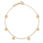 Coin Station Bracelet Bracelets Estella Collection #product_description# 17663 10k Chain Bracelets Mother's Day Gifts #tag4# #tag5# #tag6# #tag7# #tag8# #tag9# #tag10#