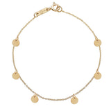 Coin Station Bracelet Bracelets Estella Collection #product_description# 17663 10k Chain Bracelets Mother's Day Gifts #tag4# #tag5# #tag6# #tag7# #tag8# #tag9# #tag10#