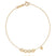 Love Disc Chain Bracelet in Solid Gold Bracelets Estella Collection #product_description# 17672 10k 14k Chain Bracelets #tag4# #tag5# #tag6# #tag7# #tag8# #tag9# #tag10#