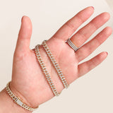 Classic Diamond Cuban Chain Bracelet Bracelets Estella Collection #product_description# 18036 14k Chain Bracelets Diamond #tag4# #tag5# #tag6# #tag7# #tag8# #tag9# #tag10#