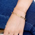 Classic Paperclip Chain Bracelet Bracelets Estella Collection #product_description# 18191 14k Chain Chain Bracelets #tag4# #tag5# #tag6# #tag7# #tag8# #tag9# #tag10# 7 Inches (2.75 mm)