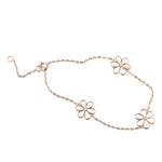 Mother of Pearl and Diamond Center Flower Triple Station Bracelet Bracelets Estella Collection #product_description# 14k Birthstone Chain Bracelets #tag4# #tag5# #tag6# #tag7# #tag8# #tag9# #tag10#