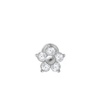 Diamond Flower Flat Back Stud in White Gold Estella Collection #product_description# 18383 14k Birthstone Birthstone Earrings #tag4# #tag5# #tag6# #tag7# #tag8# #tag9# #tag10# 5MM