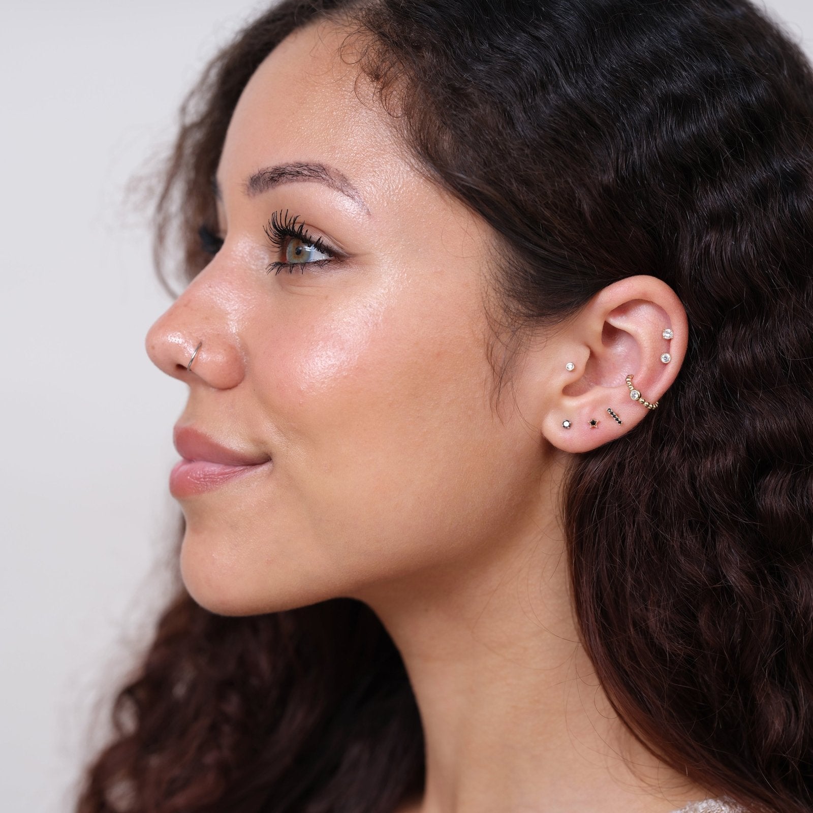 Beaded Bubble Cuff with Stud Earrings Estella Collection #product_description# 14k Earrings Gemstone #tag4# #tag5# #tag6# #tag7# #tag8# #tag9# #tag10#
