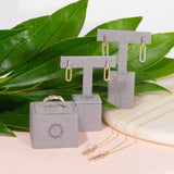 Dangling Cable Twisted Paperclip Stud Earrings Earrings Estella Collection #product_description# 32649 925 Diamond Made to Order #tag4# #tag5# #tag6# #tag7# #tag8# #tag9# #tag10#