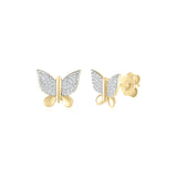 Diamond Butterfly Earrings Earrings Estella Collection #product_description# 32682 10k April Birthstone Colorless Gemstone #tag4# #tag5# #tag6# #tag7# #tag8# #tag9# #tag10#