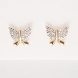 Diamond Butterfly Earrings Earrings Estella Collection #product_description# 32682 10k April Birthstone Colorless Gemstone #tag4# #tag5# #tag6# #tag7# #tag8# #tag9# #tag10#