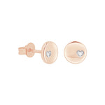 Diamond Heart Disc Stud Earrings Earrings Estella Collection #product_description# 17638 14k April Birthstone Birthstone #tag4# #tag5# #tag6# #tag7# #tag8# #tag9# #tag10#