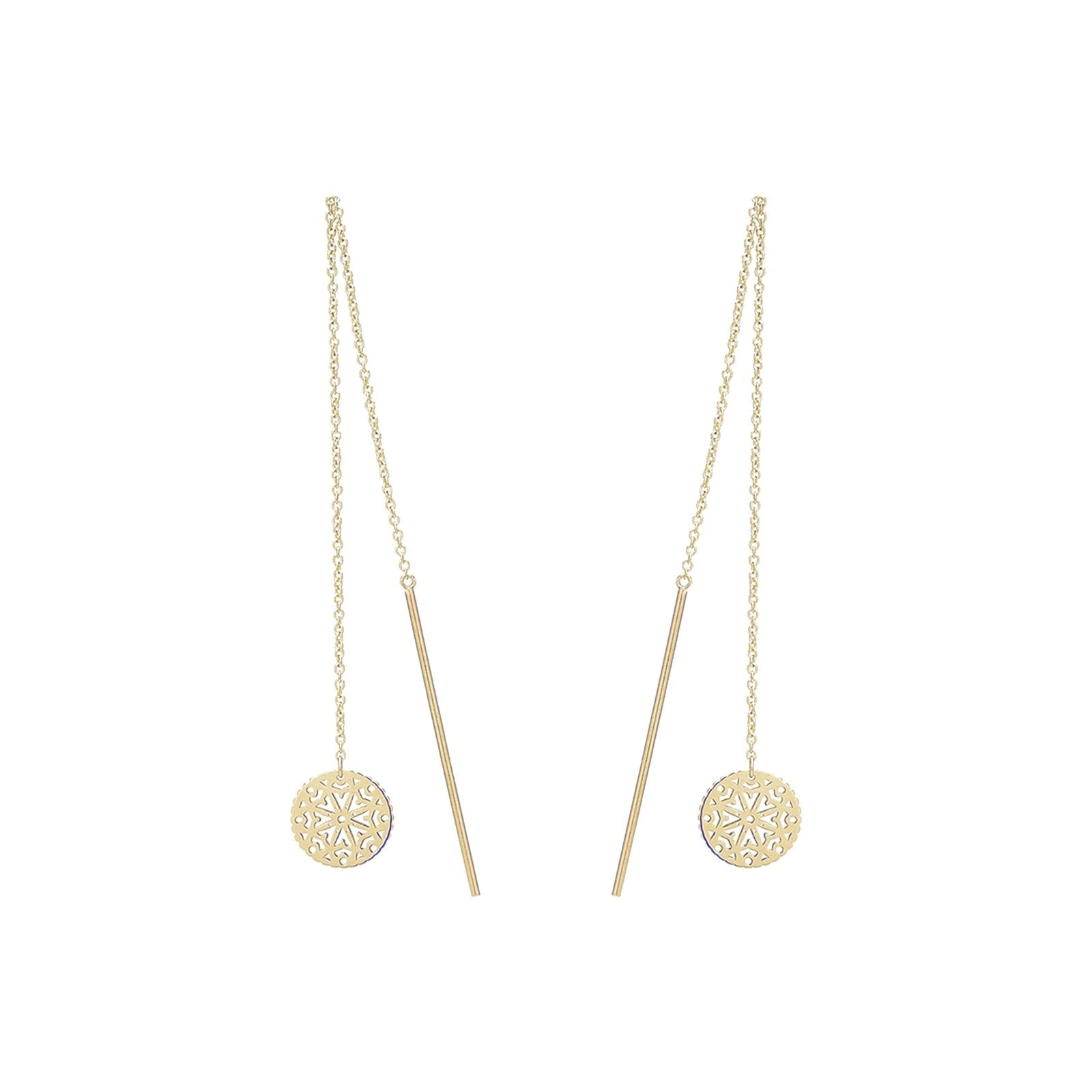 Disc Threader Earrings Earrings Estella Collection #product_description# 17659 10k 14k Chain #tag4# #tag5# #tag6# #tag7# #tag8# #tag9# #tag10#