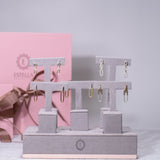 Double Dangle Paperclip Stud Earrings Earrings Estella Collection #product_description# 32650 925 Dangle Earrings Diamond #tag4# #tag5# #tag6# #tag7# #tag8# #tag9# #tag10#