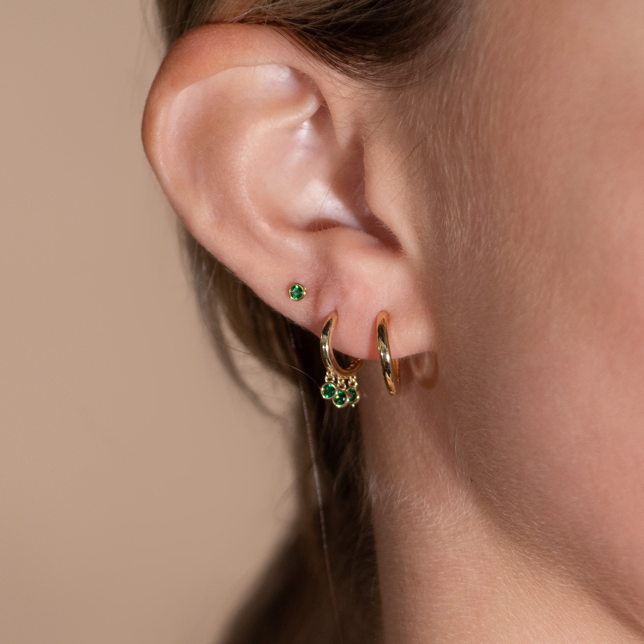 Emerald Charm Hoop Earrings Estella Collection #product_description# 18555 14k Birthstone Birthstone Jewelry #tag4# #tag5# #tag6# #tag7# #tag8# #tag9# #tag10#