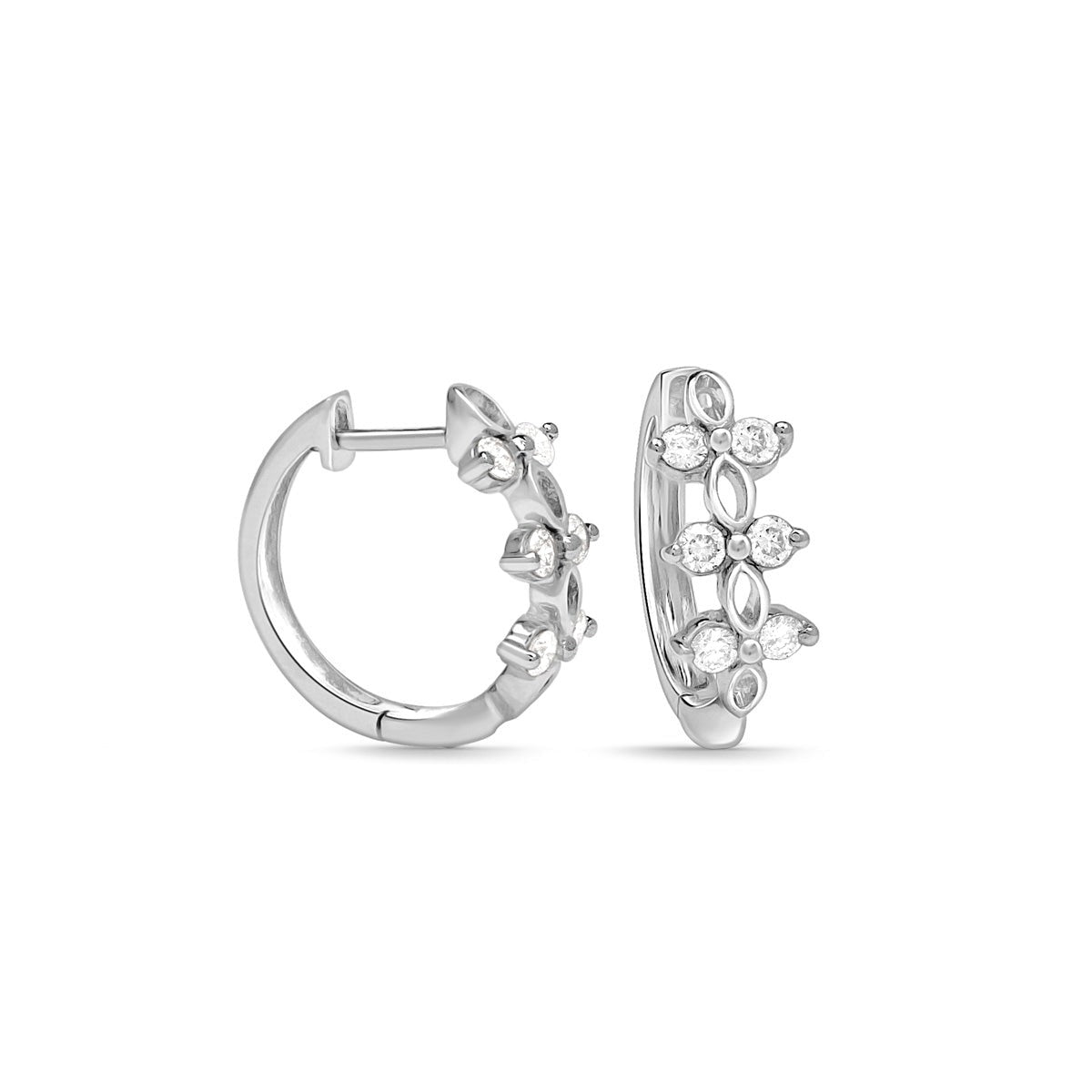 Floral Diamond Huggie Earrings Earrings Estella Collection #product_description# 17276 14k April Birthstone Birthstone #tag4# #tag5# #tag6# #tag7# #tag8# #tag9# #tag10#