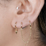 Handcuff Double Hoop Earring with Chain Earrings Estella Collection #product_description# 18378 14k cartilage hoop Cartilage Hoops #tag4# #tag5# #tag6# #tag7# #tag8# #tag9# #tag10#