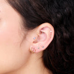 Triple Illusion Hoop Ball Back Huggie Stud Earrings Estella Collection #product_description# 17896 14k Earrings Make Collection #tag4# #tag5# #tag6# #tag7# #tag8# #tag9# #tag10#