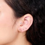 Triple Illusion Hoop Ball Back Huggie Stud Earrings Estella Collection #product_description# 17896 14k Earrings Make Collection #tag4# #tag5# #tag6# #tag7# #tag8# #tag9# #tag10#