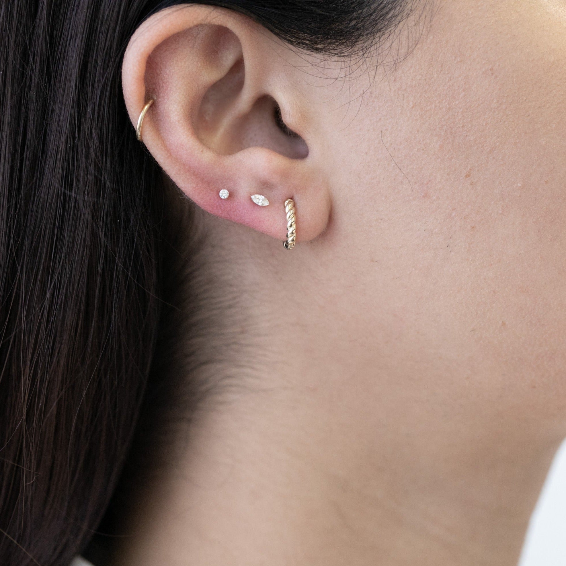 Twisted Hoops in Solid 14k Gold Earrings Estella Collection #product_description# 18488 14k Cartilage Earring Cartilage Earrings #tag4# #tag5# #tag6# #tag7# #tag8# #tag9# #tag10# 6mm
