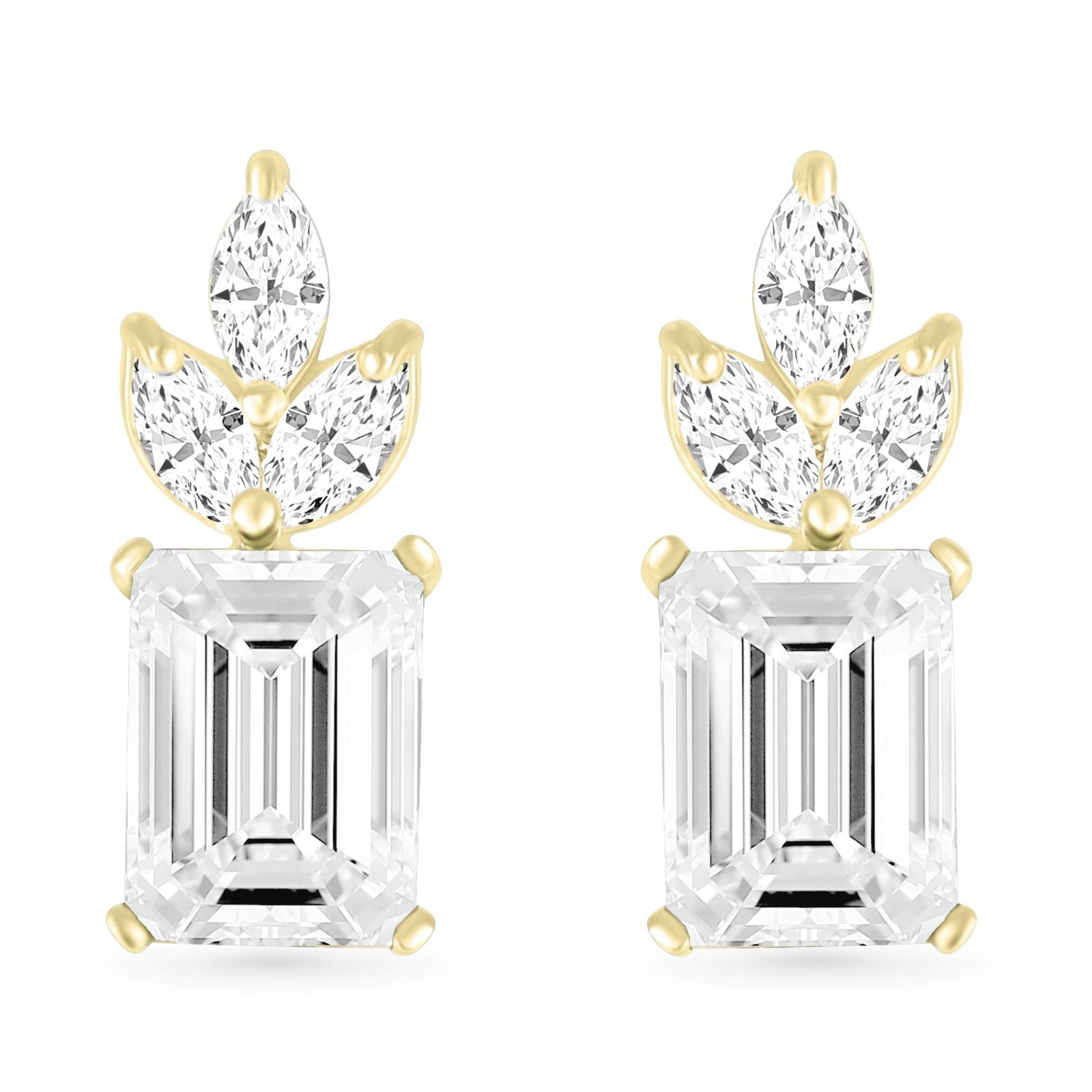 White Sapphire Emerald and Marquise Cut Studs Earrings Estella Collection #product_description# 32662 Birthstone Birthstone Earrings Birthstone Jewelry #tag4# #tag5# #tag6# #tag7# #tag8# #tag9# #tag10#