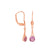 Amethyst and Diamond Drop Earrings Earrings Estella Collection #product_description# 17598 14k Amethyst Birthstone #tag4# #tag5# #tag6# #tag7# #tag8# #tag9# #tag10#