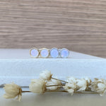 Bezel Set Pink Opal Flat Back Stud Earrings Estella Collection #product_description# 18448 14k Birthstone Cartilage Earring #tag4# #tag5# #tag6# #tag7# #tag8# #tag9# #tag10# 2MM 5MM