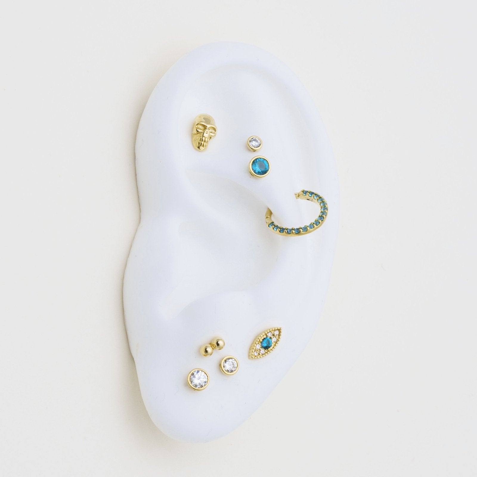 Blue Topaz Evil Eye Flat Back Stud Earrings Estella Collection #product_description# 17951 14k Birthstone Birthstone Earrings #tag4# #tag5# #tag6# #tag7# #tag8# #tag9# #tag10# 5MM