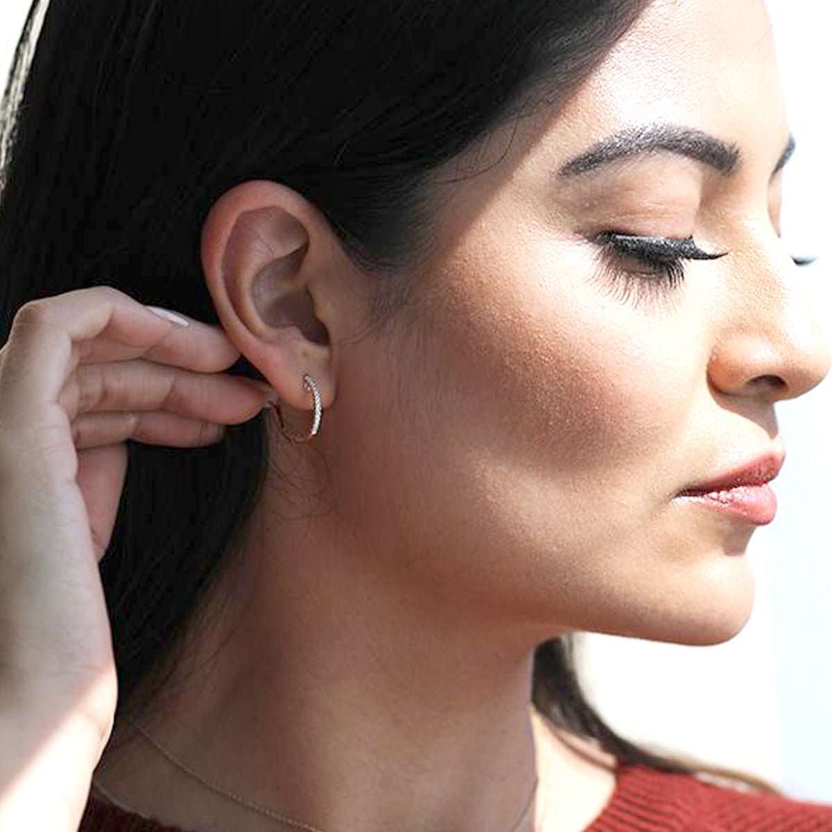 Dainty Diamond Hoop Earrings Earrings Estella Collection #product_description# 17684 14k Birthstone Birthstone Earrings #tag4# #tag5# #tag6# #tag7# #tag8# #tag9# #tag10#