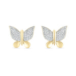 Diamond Butterfly Earrings Earrings Estella Collection #product_description# 32682 10k April Birthstone Colorless Gemstone #tag4# #tag5# #tag6# #tag7# #tag8# #tag9# #tag10#
