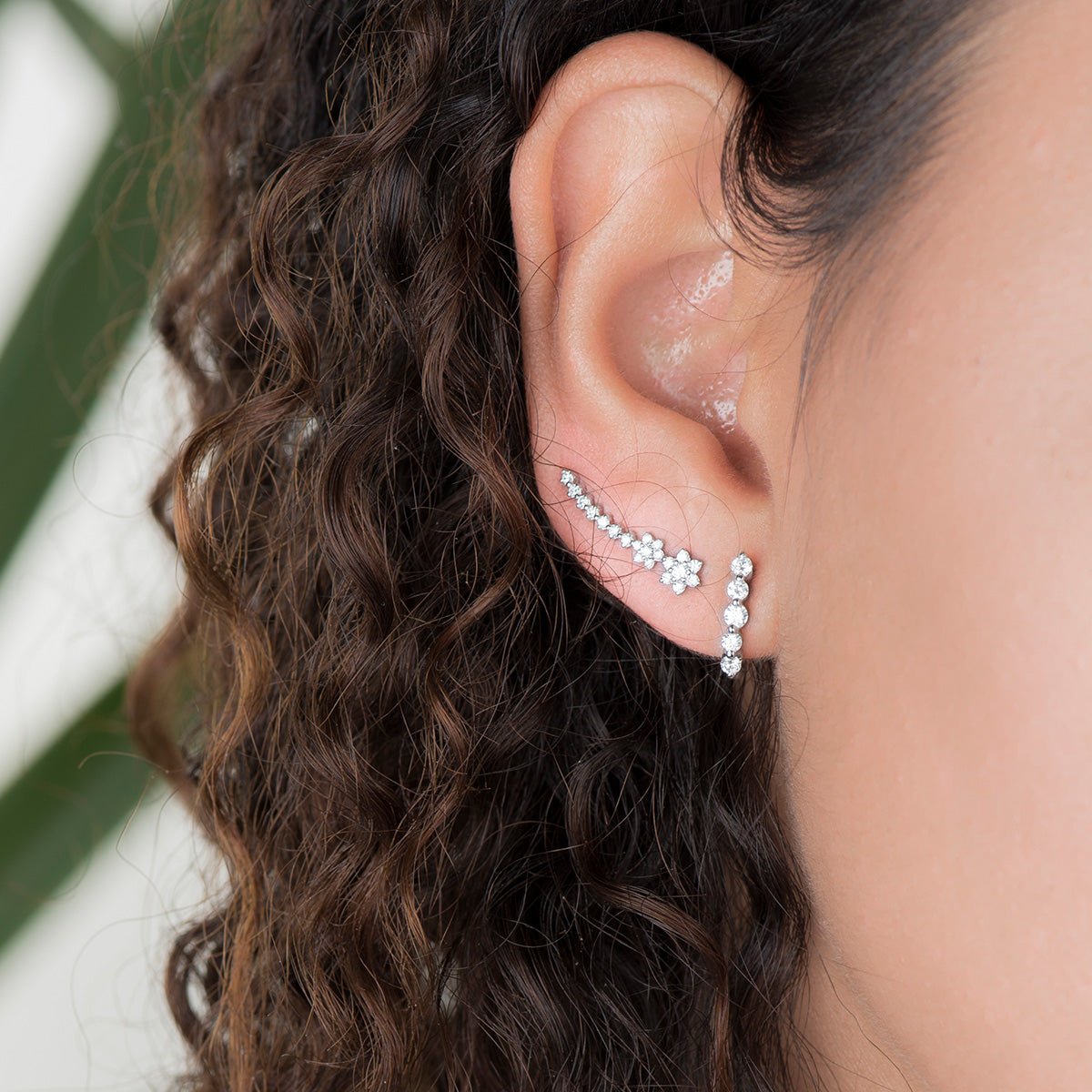 Diamond Flower Ear Climber Earring Earrings Estella Collection #product_description# 17269 14k Birthstone Birthstone Earrings #tag4# #tag5# #tag6# #tag7# #tag8# #tag9# #tag10#