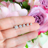 Diamond Flower Screw Back Earring Earrings Estella Collection #product_description# 18046 14k April Birthstone Birthstone #tag4# #tag5# #tag6# #tag7# #tag8# #tag9# #tag10# 14K Yellow Gold 0.16ct