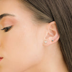 Linea - Nature Inspired Diamond Stud Earring in Solid Gold Earrings Estella Collection #product_description# 17426 14k Birthstone Birthstone Earrings #tag4# #tag5# #tag6# #tag7# #tag8# #tag9# #tag10#