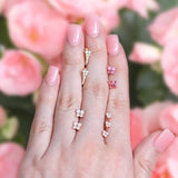 Pink Tourmaline Butterfly Stud Earrings Earrings Estella Collection #product_description# 14k Birthstone Earrings #tag4# #tag5# #tag6# #tag7# #tag8# #tag9# #tag10#